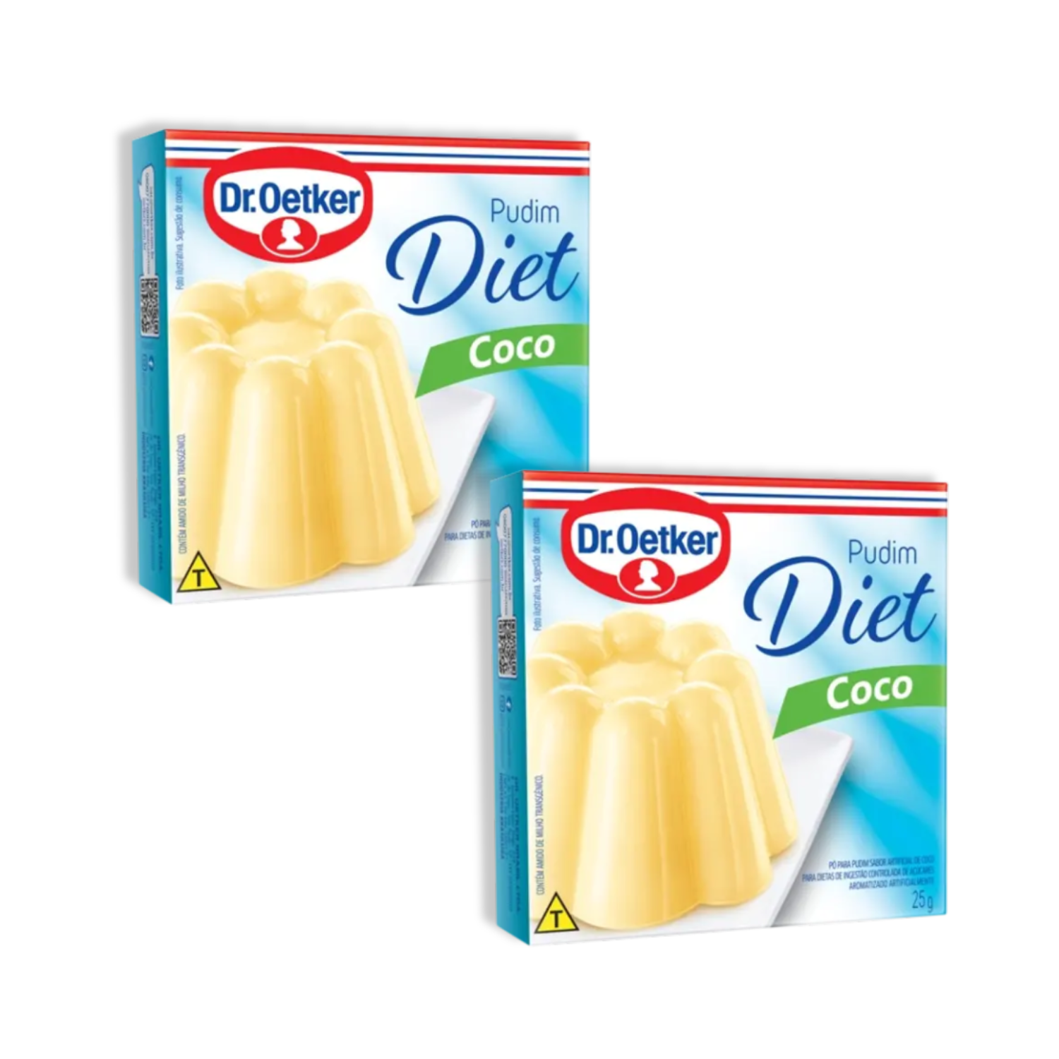 Dr. Oetker Pudim Diet de Coco (2x25g)